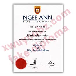 义安理工学院文凭(Ngee Ann Polytechnic diploma)假文凭(fake diploma)